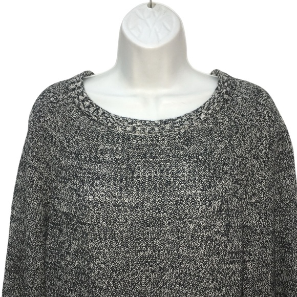 Express Heather Gray Oversized Knit Tunic Sweater - Women’s Small - Picture 8 of 15